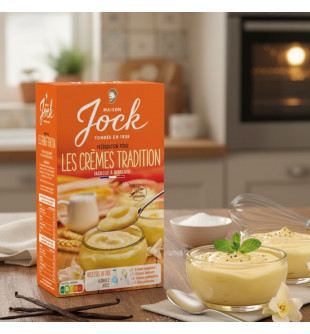 Préparation Crème vanille tradition  "Nouveau packaging"