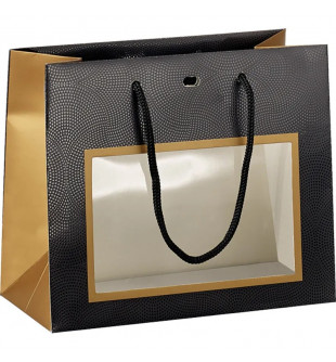 Petite pochette noire chic