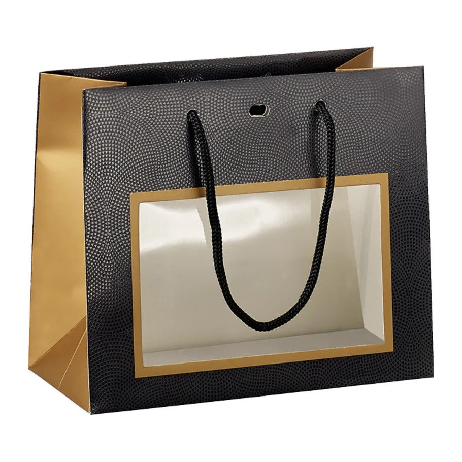 Petite pochette noire chic