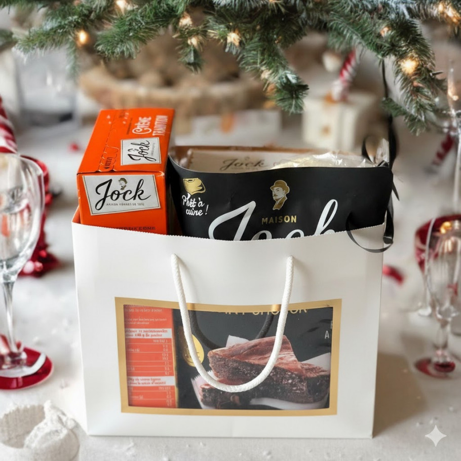 La Pochette gourmande fondant chocolat Maison Jock