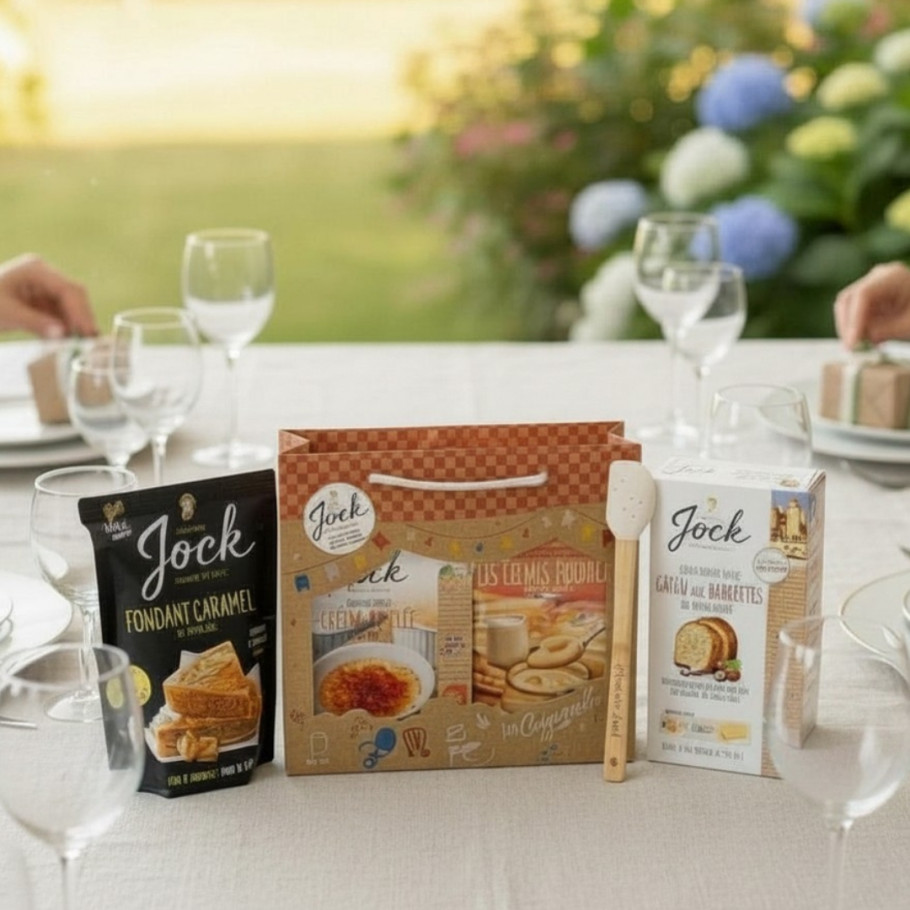 La Pochette Fondant Caramel et son instant patisserie