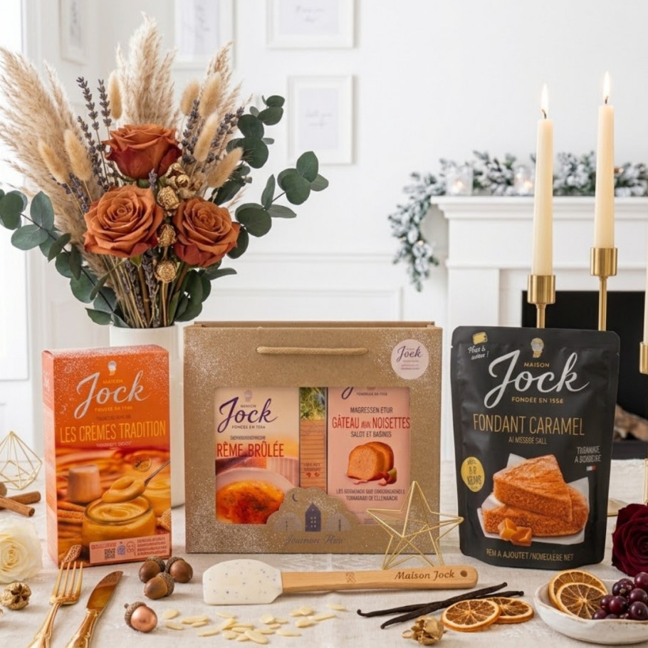 La Pochette Fondant Caramel et son instant patisserie