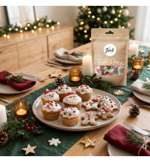 Décors sucrés de Noël Mix 3D