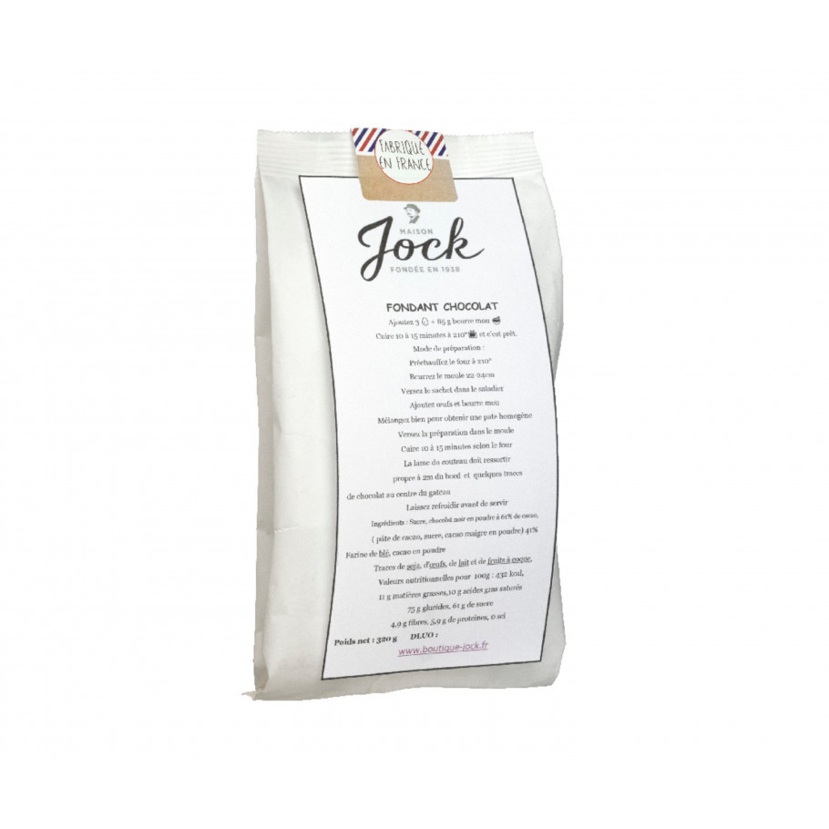 Préparation pour Fondant Chocolat poudre