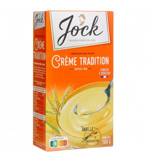 Préparation Crème vanille...