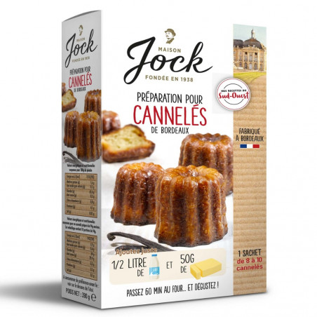 préparation canneles de bordeaux facile et onctueux maison jock