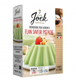Entremet Flan Pistache