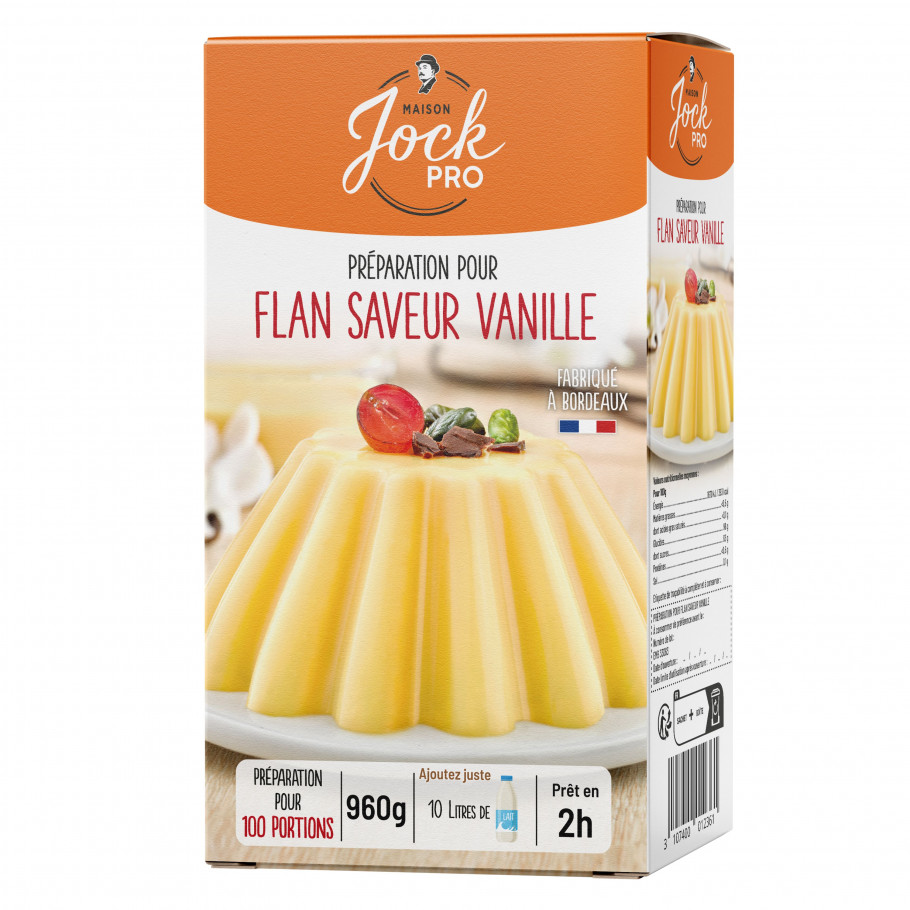 Préparation Flan Vanille 960g Grand Format