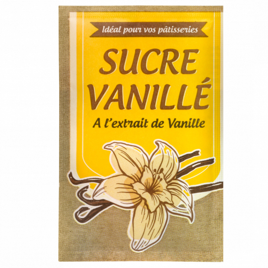 Sucre vanillé : 10 sachets