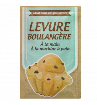Levure boulangère : 6 sachets
