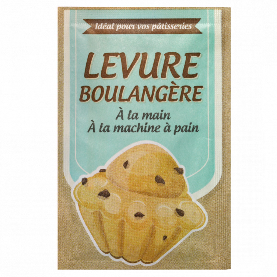 Levure boulangère : 6 sachets
