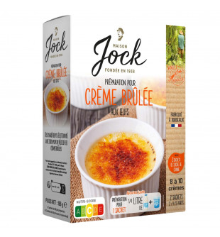 Préparation Crème brulée...