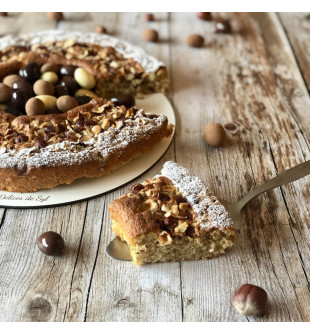 Préparation Gâteau aux noisettes du Lot-et-Garonne