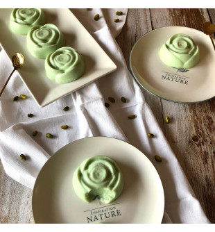 Préparation Entremet Flan Pistache