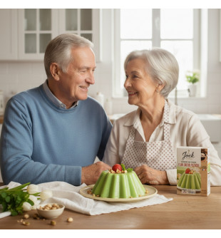 Préparation Entremet Flan Pistache