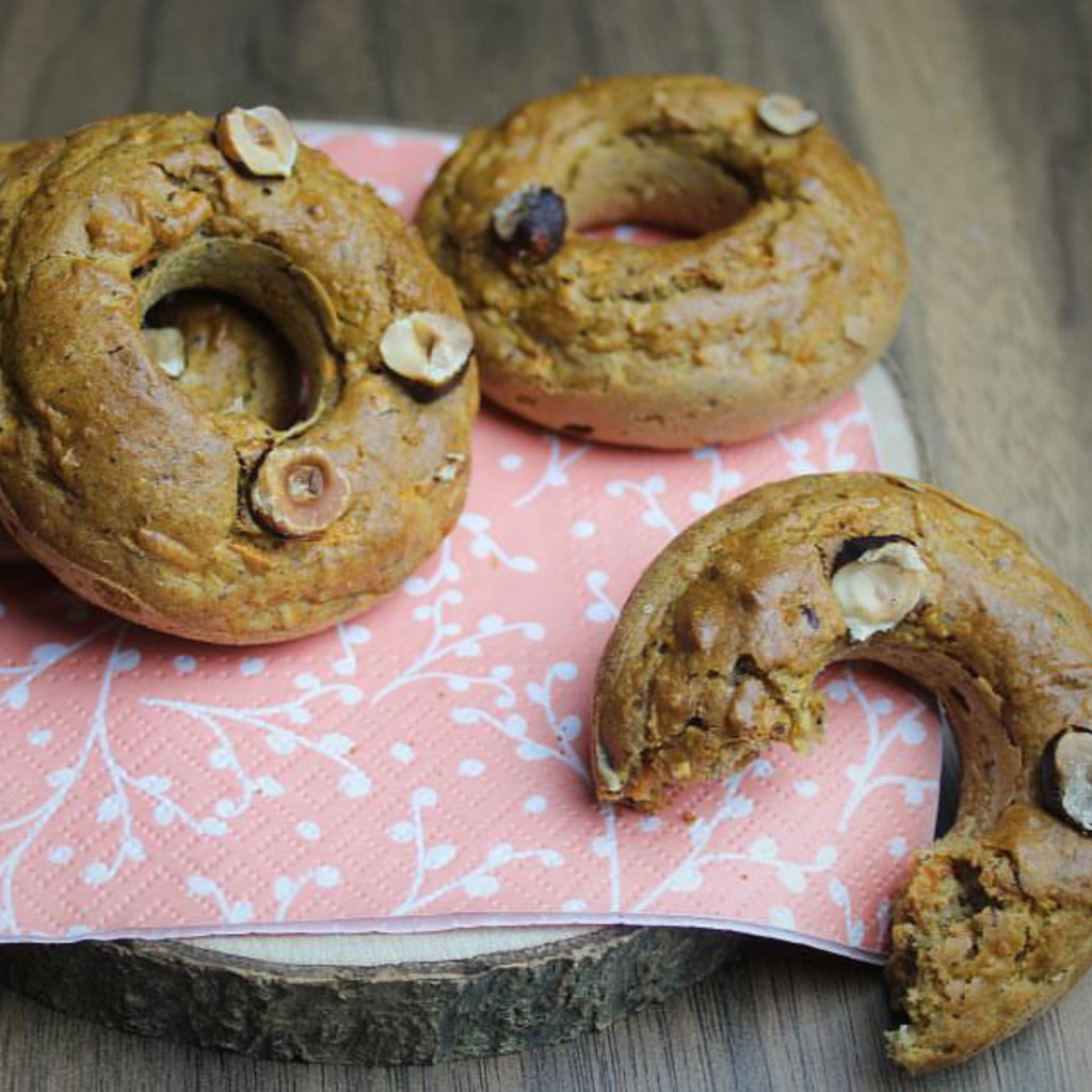 Recette Donut's façons carrot cake a la Noisette