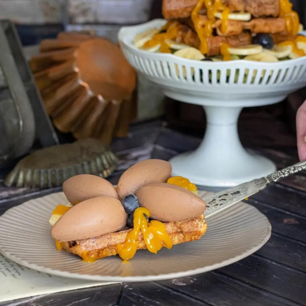 Recette Gaufre Brioche  perdue 