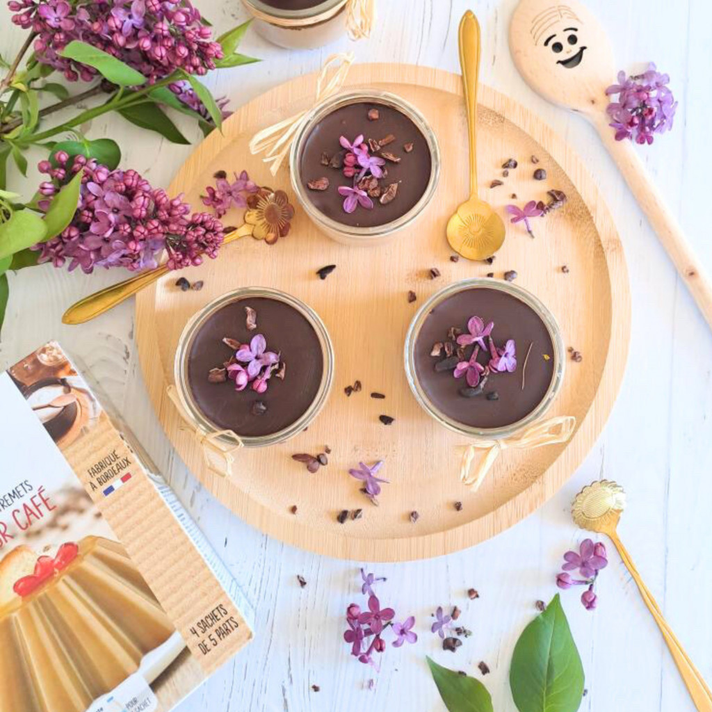  Astuce express : flan café et coque chocolat croquante