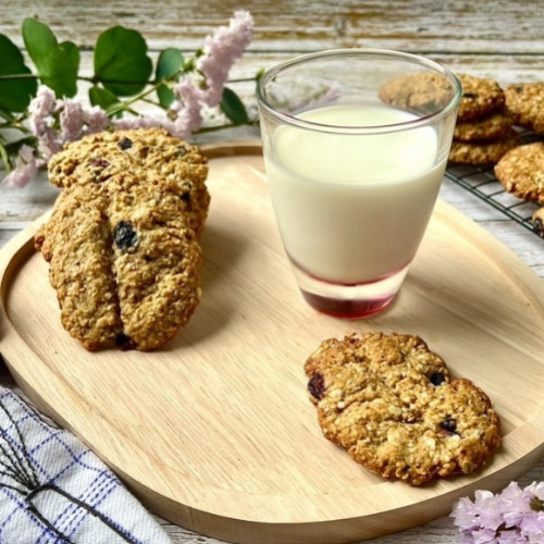Recette Biscuits croustillants aux flocons d’avoine !!