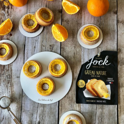 Astuce  Gâteau nature à l’orange caramélisée 
