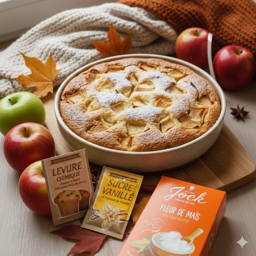 Recette Gâteau aux pommes fondant comme un nuage