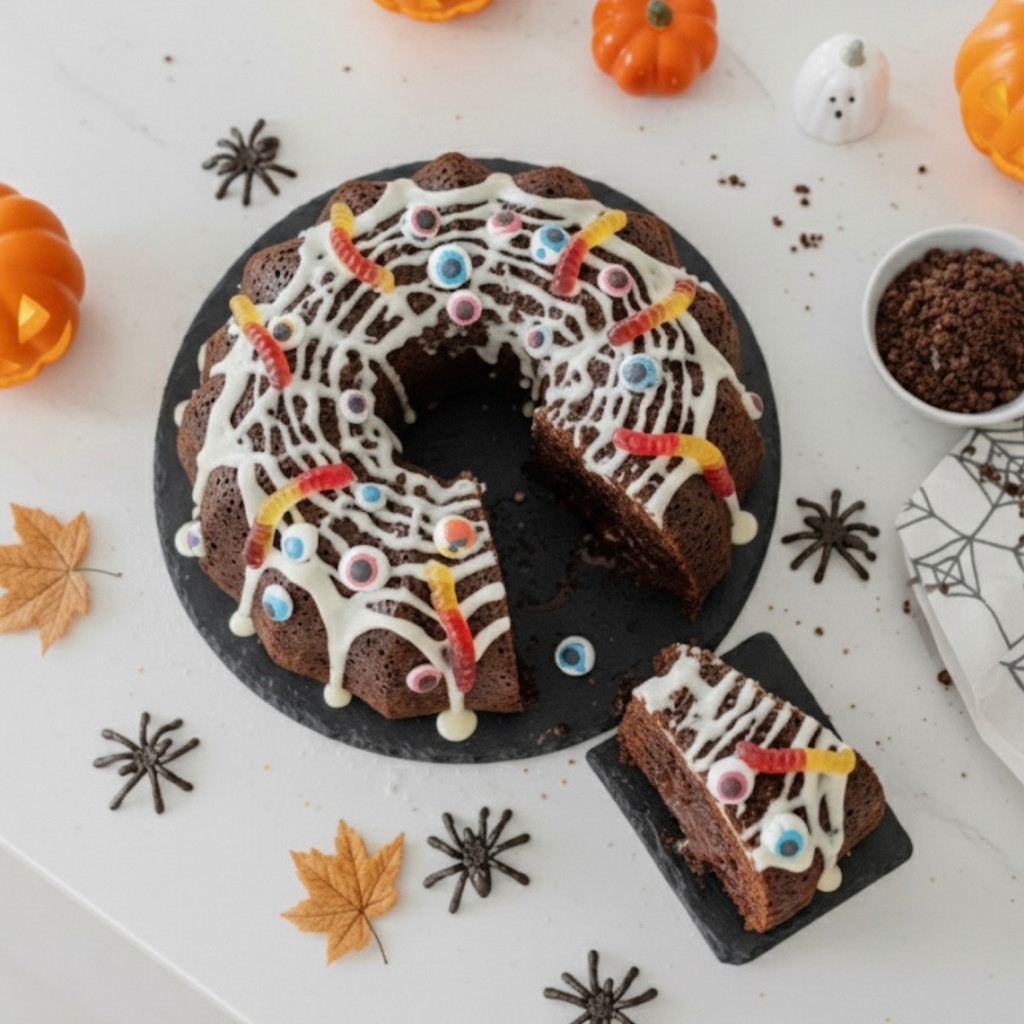 Recette Fondant chocolat Halloween prêt en 10 minutes ! 