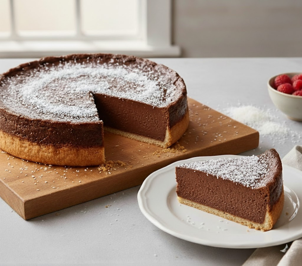 Recette Flan Pâtissier Chocolat-Coco Express