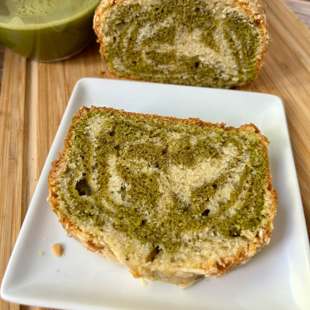 Recette Cake marbré Matcha & Vanille