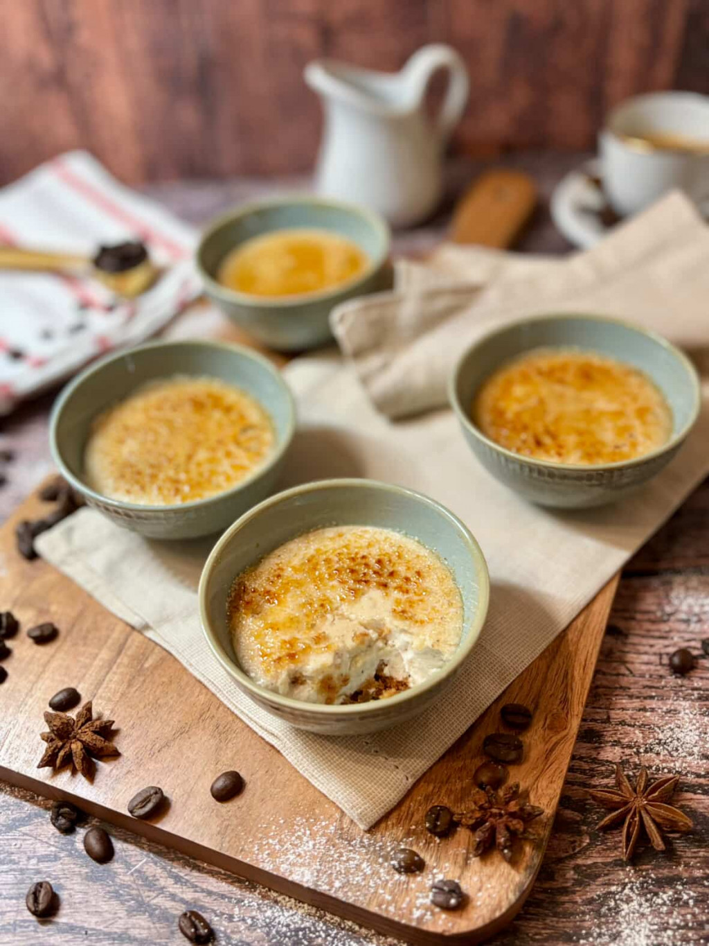 La Crème Brûlée au Café : L'alliance parfaite ☕️  