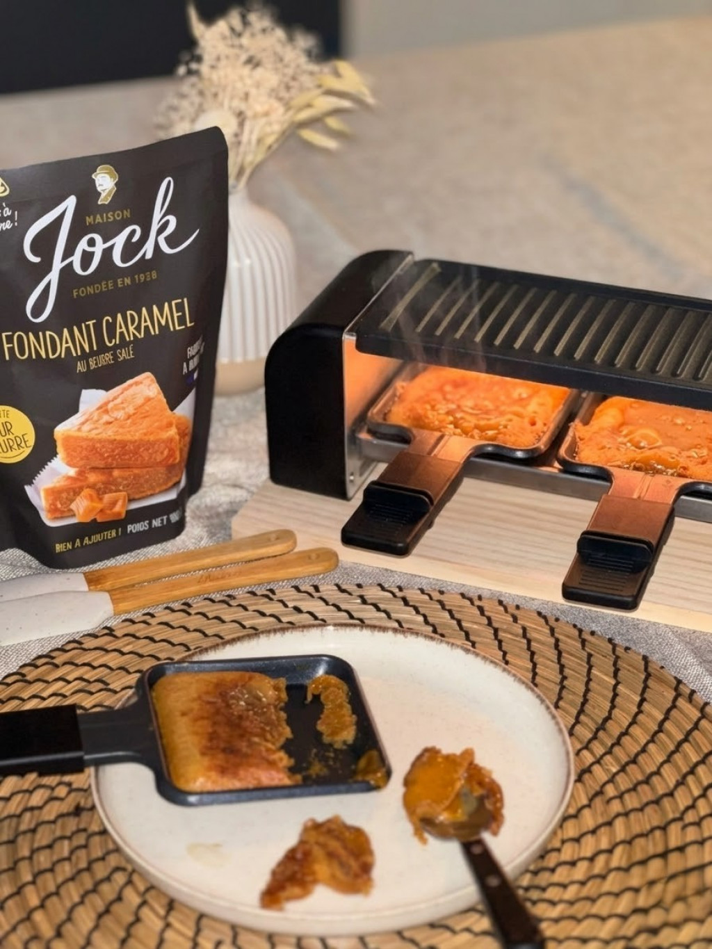 Le Raclette fondant caramel express 