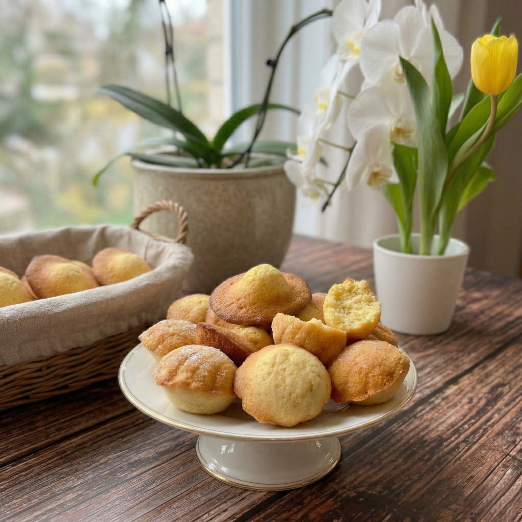 Recette Madeleines à la Vanille 