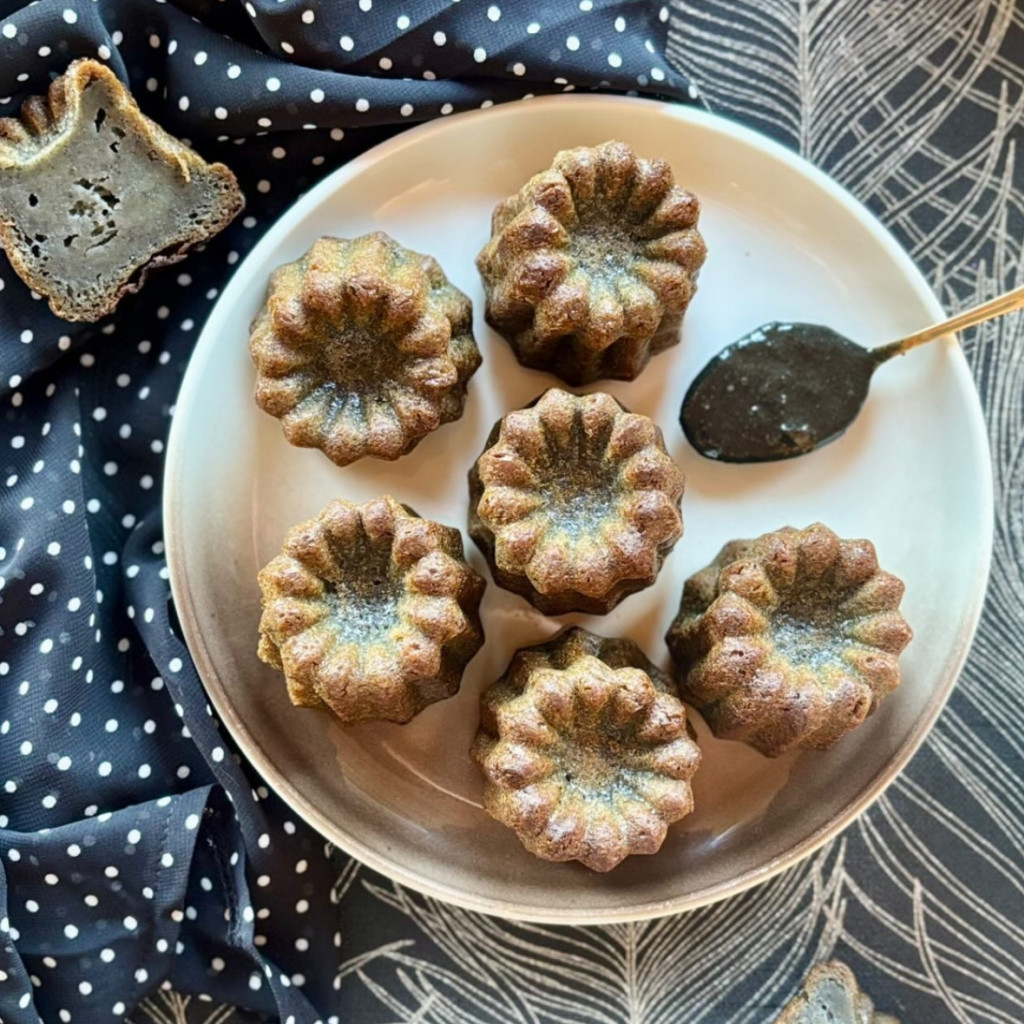 Recette Cannelés Bordelais au Sésame Noir 