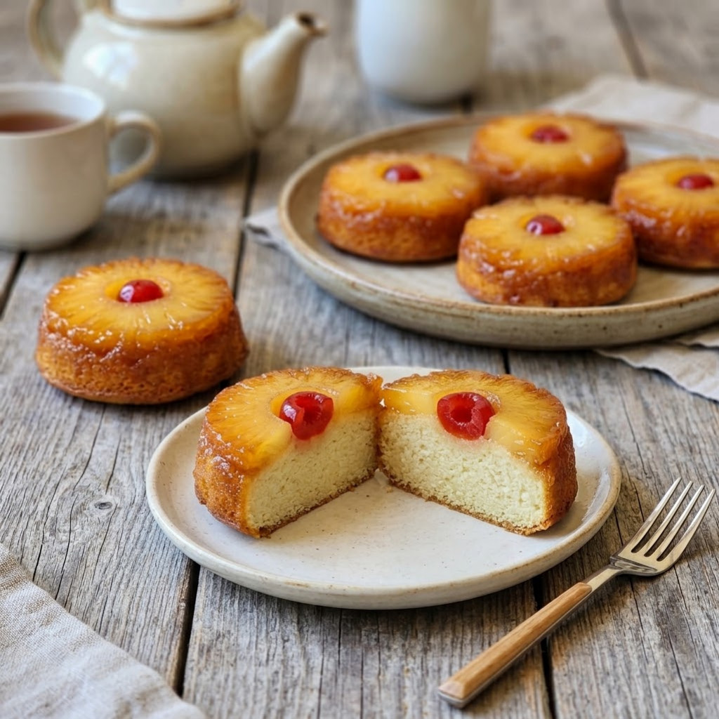 Les Mini Moelleux Façon Tatin à l'Ananas 