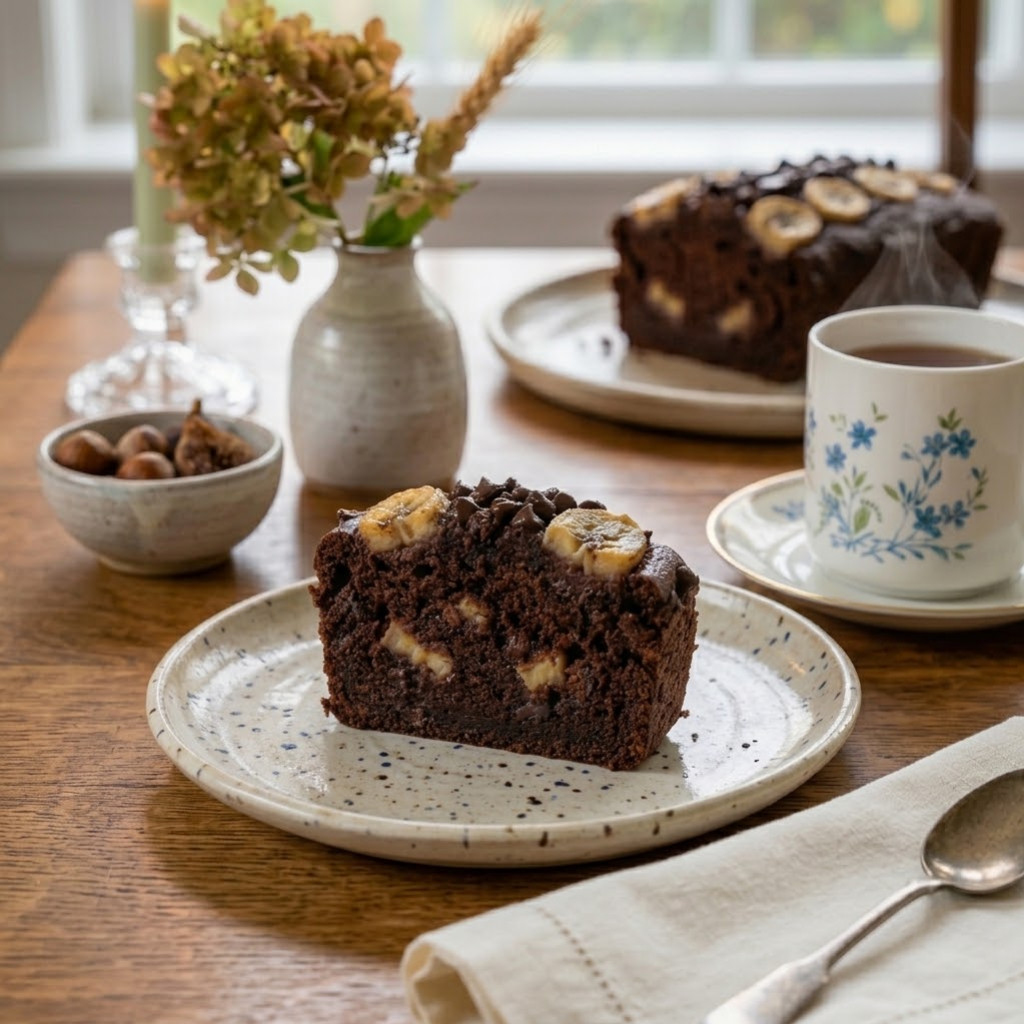 Recette Banana Bread Moelleux Chocolat & Pépites