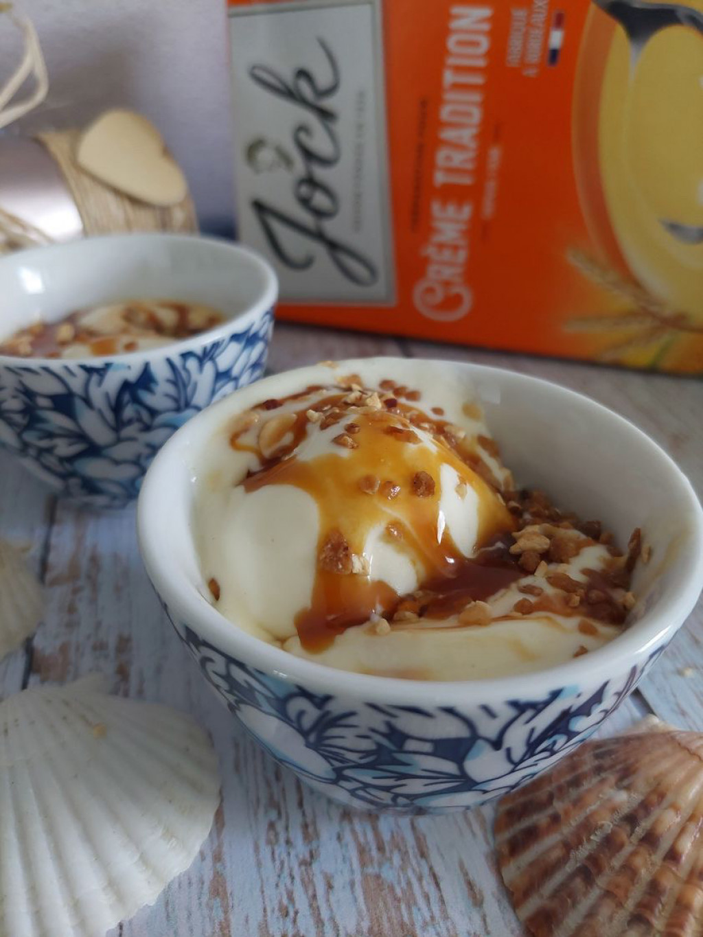 Recette rapide glace crème vanille Jock