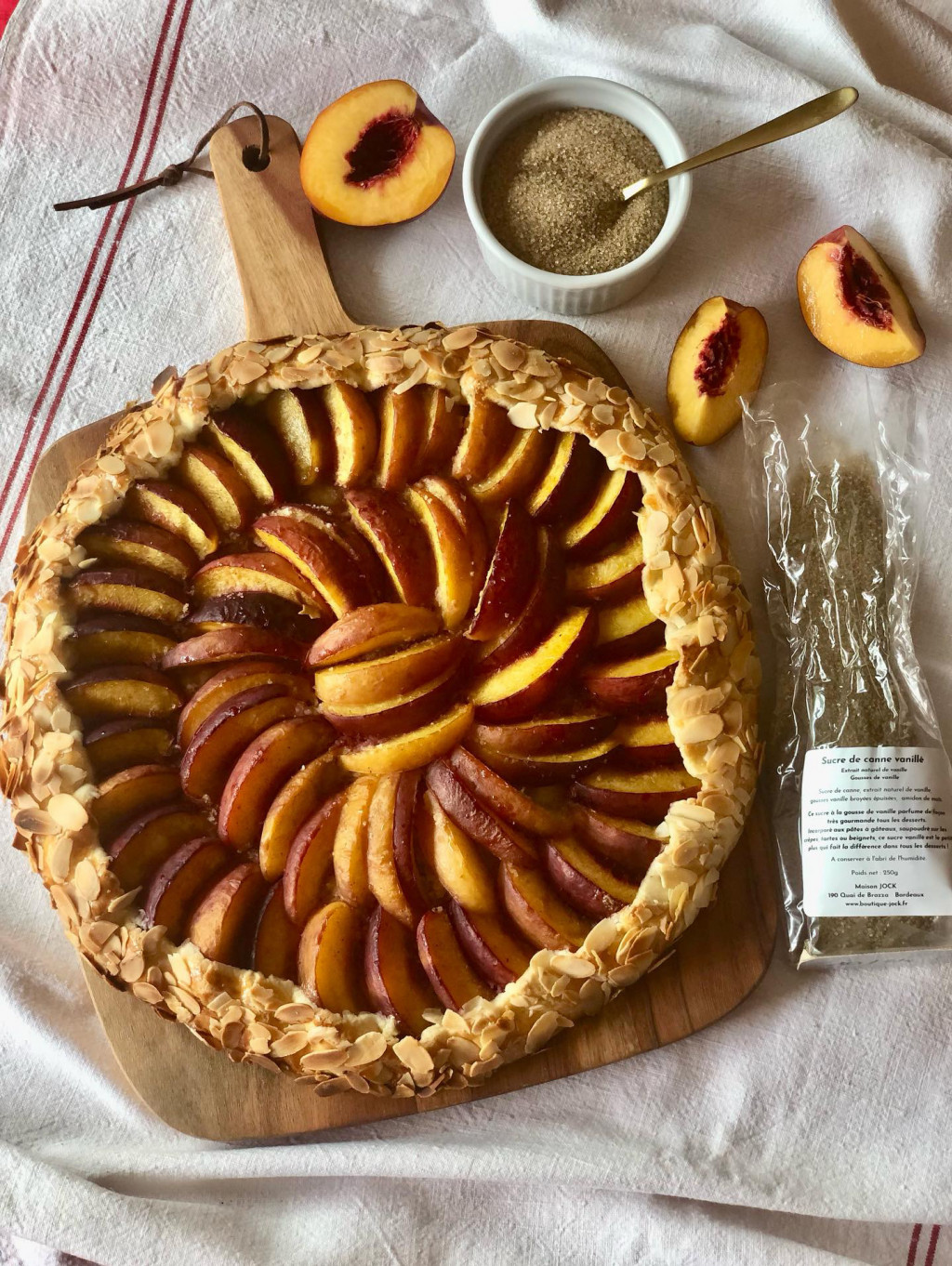 Recette et astuce Tarte Rustique Nectarines 