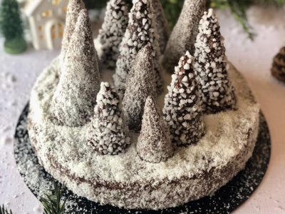 Astuce secrète pour un moelleux chocolat et ses sapins de Noël 