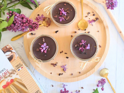  Astuce express : flan café et coque chocolat croquante