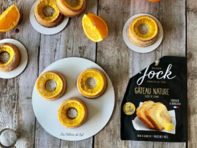 Astuce  Gâteau nature à l’orange caramélisée 
