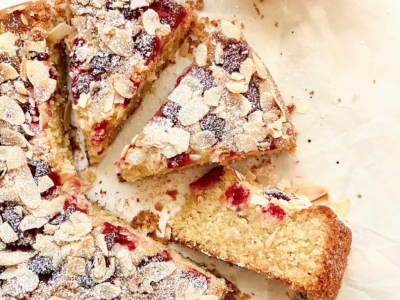 Recette Moelleux Amande Framboise 