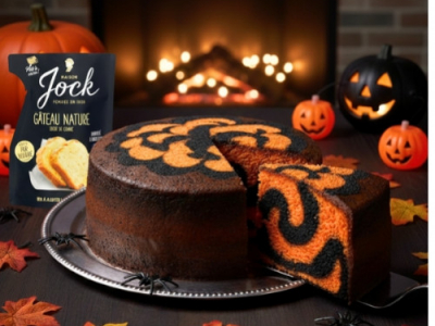 Recette Gâteau Halloween bicolore  