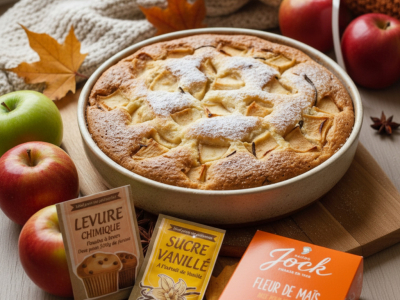 Recette Gâteau aux pommes fondant comme un nuage