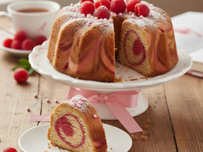 Recette Gateau noisette framboise 