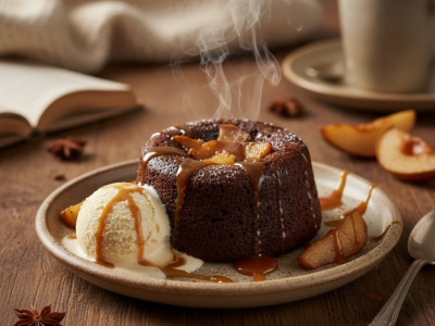 Recette Gourmande : Fondant Chocolat, Poire & Épices d’Hiver