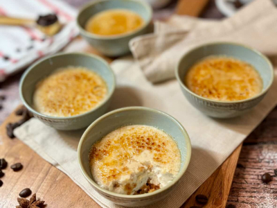 La Crème Brûlée au Café : L'alliance parfaite ☕️  