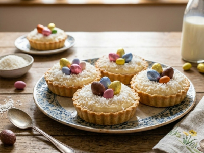 Recette des Tartelettes Nid de Pâques à la Vanille