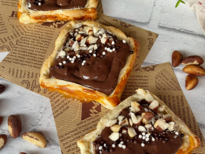 Recette Feuilletés Croustillants à la Crème Chocolat 