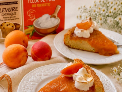 Recette : Gâteau aux Abricots Meringué