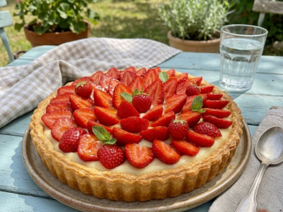 Recette Tarte Express aux Fruits et sa Crème Vanille Irrésistible