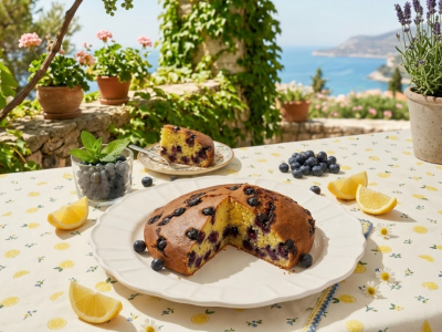 Le Moelleux Citron & Myrtilles Fraîches